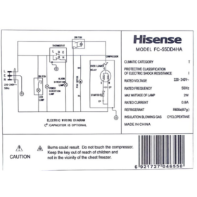Congélateur Coffre Hisense FC-55DD4SA – 550L – Image 8