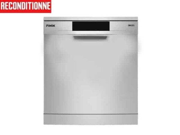 Lave‑vaisselle FINIX DWA32DS — 13 couverts, 8 programmes, A++ — Gris (reconditionné )