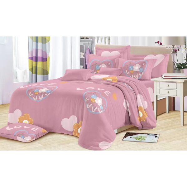 Ensemble Drap 3 Pièces(1 draps/2 taies d 'oreillers) 100% Coton – Qualité Supérieure