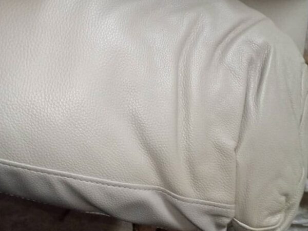 Salon Cuir 6 Places S-131 Gris Silver A99– Salon Cuir Élégant et Confort Premium(Reconditionné)