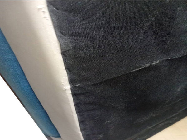 Salon 6 places Santa Fe-ML161111-16 ( tissu vert lagon- Reconditionné )