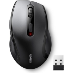 Souris sans fil  UGREEN M511 — Bluetooth & 2.4GHz, 4000 DPI (silencieuse, ergonomique)