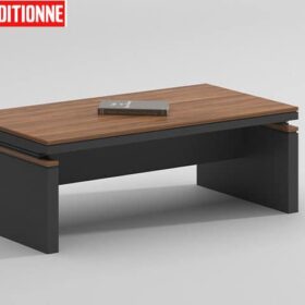 Table basse de bureau KF-110 KF-110 1200*600*450 MEL TP-904 MARRON+GREY RECO