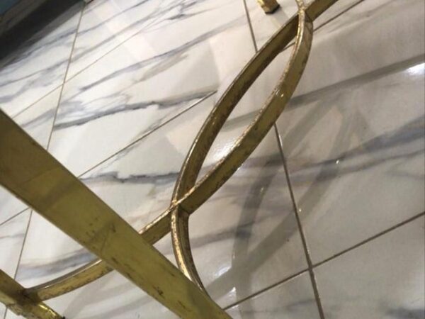 Table Basse 994-455 - DOREE/MARBRE RECONDITIONNEE