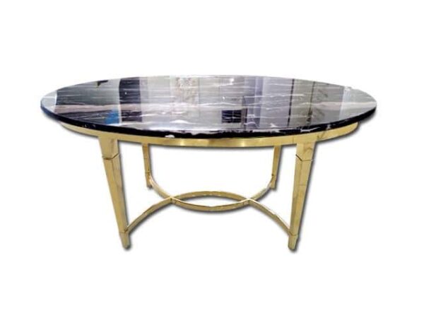 Table Basse 994-455 - DOREE/MARBRE RECONDITIONNEE