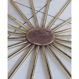 TABLE BASSE BUKET 120069 NOIRE DOREE 90X44X90 RECONDI