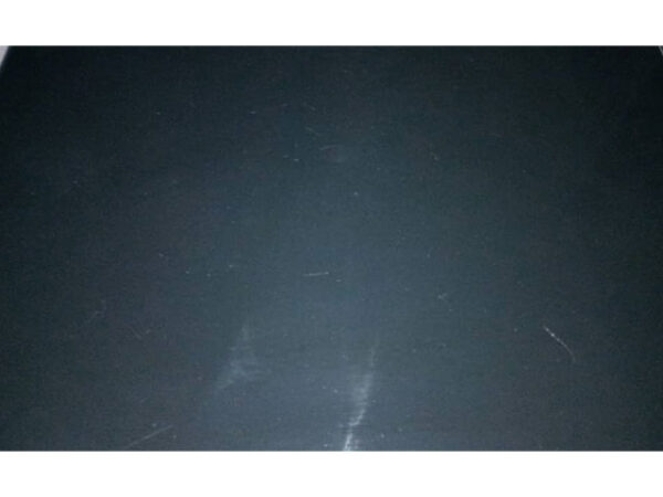 Table d’angle en verre noir reconditionnée-HYF04-0606