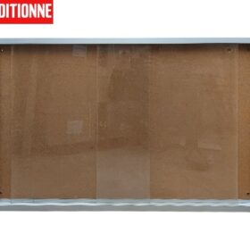 Tableau liège à vitrine NOBO 8×A4 portes coulissantes reconditionnée