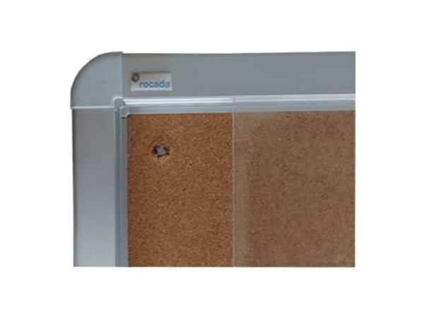 Tableau liège à vitrine NOBO 8×A4 portes coulissantes reconditionnée