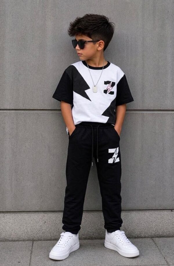 Ensemble pantalon enfant unisexe — Tailles 22–30 (4–13 ans) Ensemble pantalon enfant unisexe — Tailles 22–30 (4–13 ans)