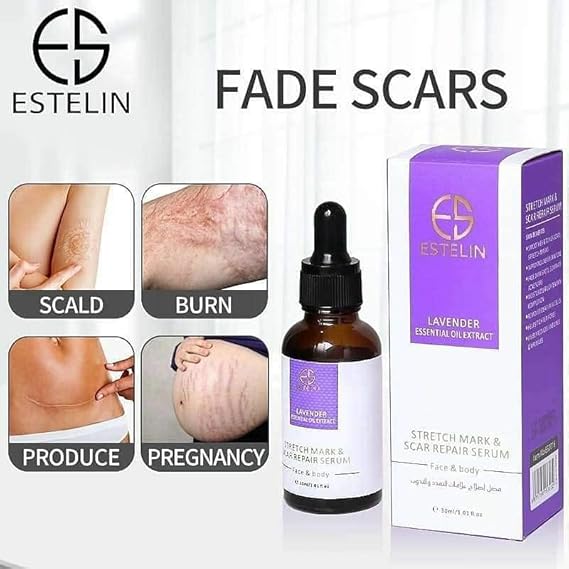 Sérum Réparateur Estelin – Extrait de Lavande (30 ml) — Visage & Corps