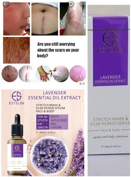 Sérum Réparateur Estelin – Extrait de Lavande (30 ml) — Visage & Corps