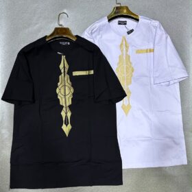 Chemise africaine homme à manches courtes — tissu léger (Tailles L à XXXL) – Image 5