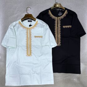 Chemise africaine homme à manches courtes — tissu léger (Tailles L à XXXL) – Image 6
