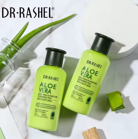 DR·RASHEL Lait Nettoyant à l'Aloe Vera — Apaisant & Hydratant 160 ml