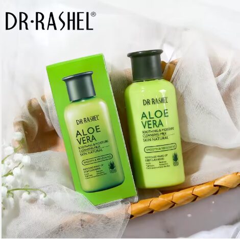 DR·RASHEL Lait Nettoyant à l'Aloe Vera — Apaisant & Hydratant 160 ml