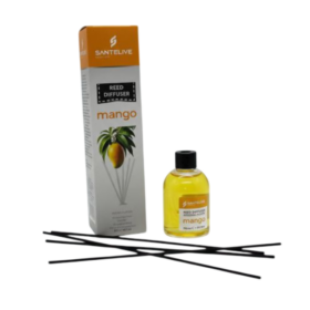 Diffuseur à tiges Santelive — Mangue Tropicale — 100 ml Diffuseur à tiges Santelive — Mangue Tropicale — 100 ml