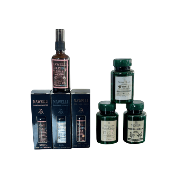 Pack Routine Complète NAWELLI — Huiles & Compléments