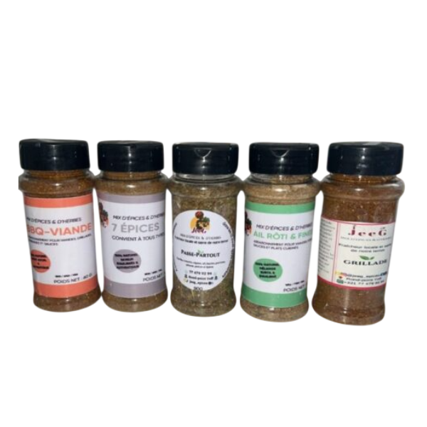 Pack Saveurs de Fête — Pack d'épices en pots Pack Saveurs de Fête — Pack d'épices en pots