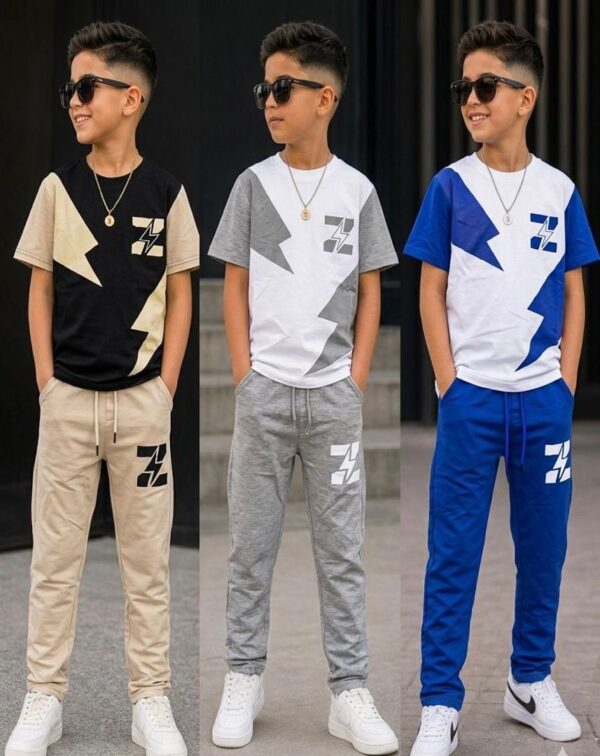 Ensemble pantalon enfant unisexe — Tailles 22–30 (4–13 ans) Ensemble pantalon enfant unisexe — Tailles 22–30 (4–13 ans)