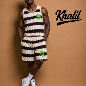Ensemble débardeur & short homme — L à XXXL, 4 coloris – Image 3