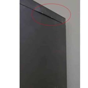 ARMOIRE METAL HAUT PORTE COULIS FC-E18-D2-2 NOIR 2000*400*1000 RECOND