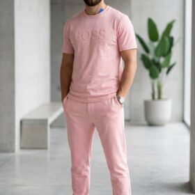Ensemble homme — chemise + pantalon en gaze de coton gaufrée, léger et respirant (XL-XXL) – Image 6