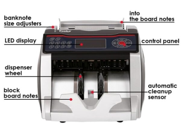 Compteur de billets Foska SG1002 (UV + MG) — (Reconditionné)