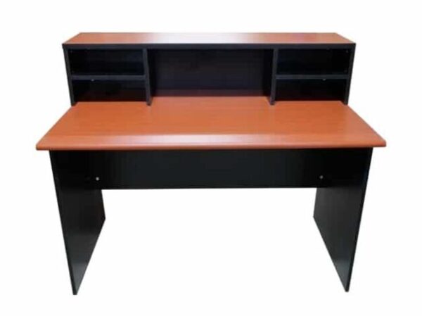 Comptoir De Reception Stc C147 (1400X305X285) Light Cherry/Black Dest Comptoir De Reception Stc C147 (1400X305X285) Light Cherry/Black Dest