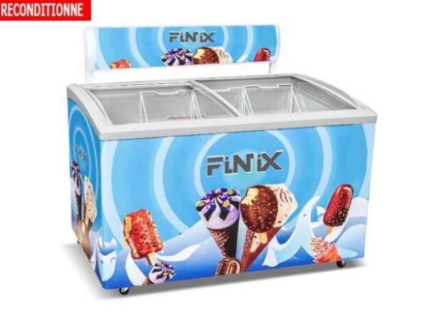 Congélateur vitrine horizontal FINIX SC/SD(W)-396 — 396 L (reconditionné)
