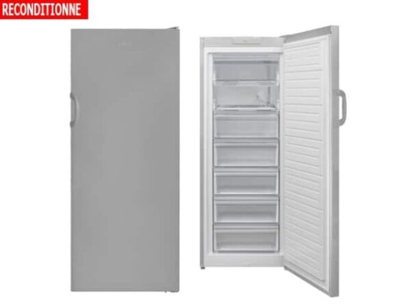 Congélateur vertical-FINIX GT-N332-332 L, 7 tiroirs (gris)