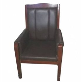 Fauteuil Visiteur Bj-2640C Marron (Déstockage)