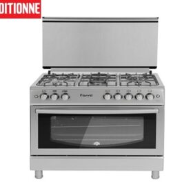 CUISINIERE 5 FEUX FERRE 90X60 F9P50G2 INOX RECOND