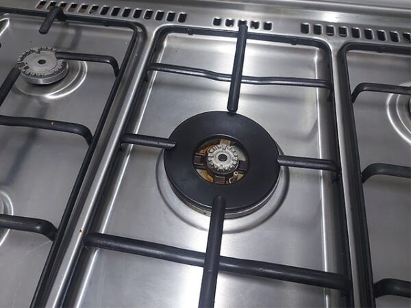 Cuisinière à Gaz Ferre F9P50G2-5 feux inox 90×60 (reconditionnée)