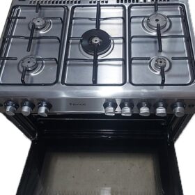 CUISINIERE 5 FEUX FERRE 90X60 F9P50G2 INOX RECOND