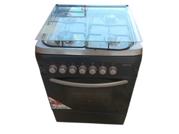 Cuisinière à gaz Ferre — F6S40G2-IB 4 feux 60x60 (reconditionnée)