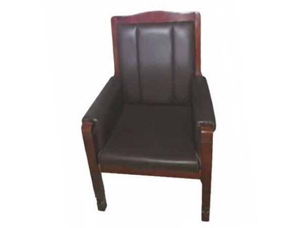 Fauteuil Visiteur Bj-2640C Marron (Déstockage) Fauteuil Visiteur Bj-2640C Marron (Déstockage)