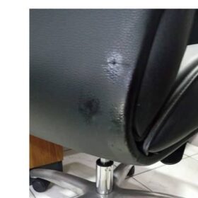 FAUTEUIL DOSSIER HAUT PU 805A NOIR RECOND