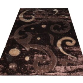 MOQUETTE RENK 200*290 3041 A MARRON/BEIGE DESTOCKAGE