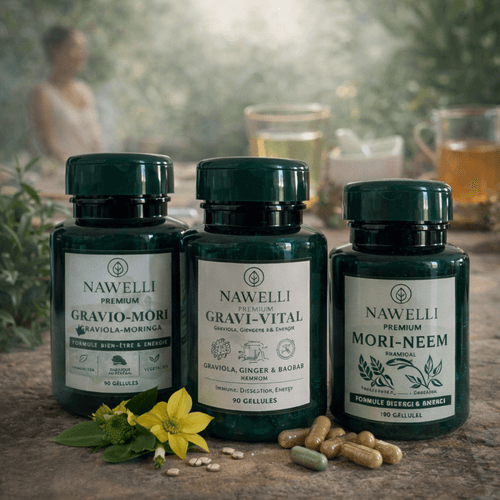 Pack 3 Compléments NAWELLI — Trio bien‑être (pack économique)