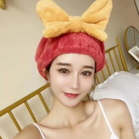 Bonnet de séchage pour cheveux en coton — 4 coloris – Image 2