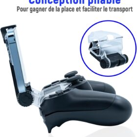 Pack Manette PS4 + Support Dobe – Image 3