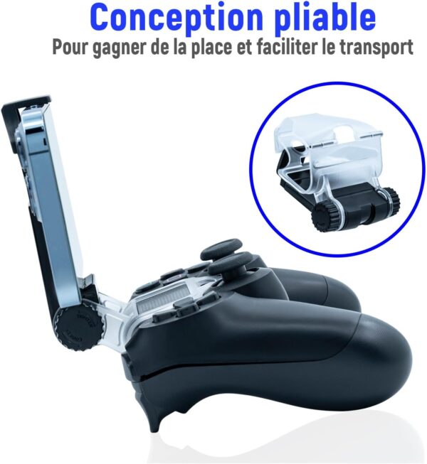 Pack Manette PS4 + Support Dobe Pack Manette PS4 + Support Dobe