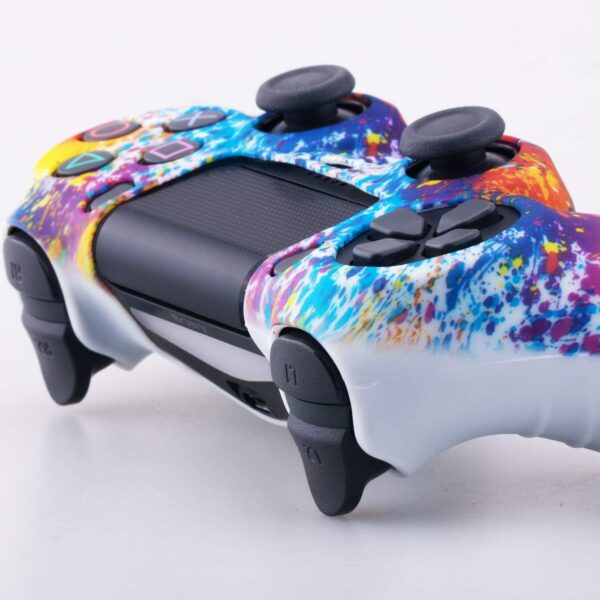 Coque en silicone antidérapante pour manette PS4 Coque en silicone antidérapante pour manette PS4