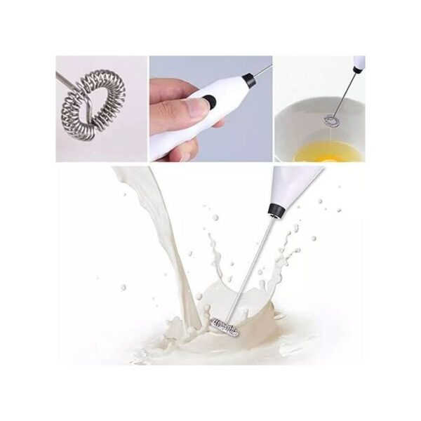 Batteur Électrique Portable – Fouet pour Latte, Cappuccino et Boissons Crémeuses