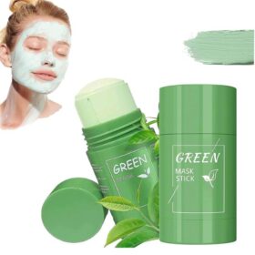 Masque visage uni — Vert Masque visage uni — Vert
