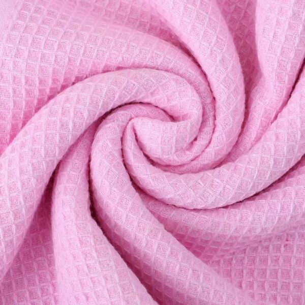 Lot de 12 torchons de cuisine 100% coton – absorbants, motifs brodés, couleurs pastel