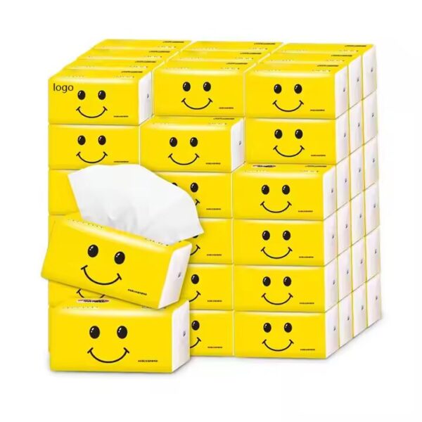 Mouchoirs papier 4 plis — Lot de 10 paquets