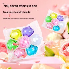 Capsules de lessive 7-en-1 — Boîte 50 unités, parfum fruité, concentration 8X – Image 4