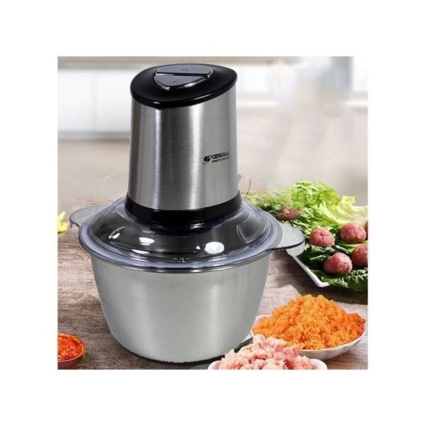 Hachoir à viande électrique inox 2 L Hachoir à viande électrique inox 2 L